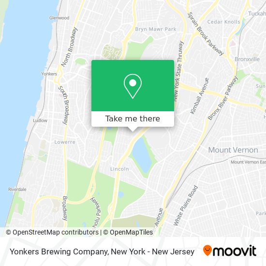 Mapa de Yonkers Brewing Company