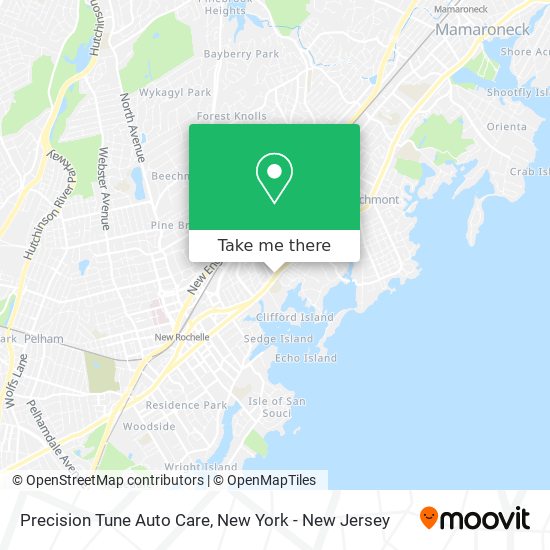 Precision Tune Auto Care map