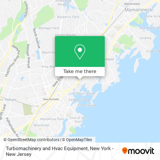 Mapa de Turbomachinery and Hvac Equipment