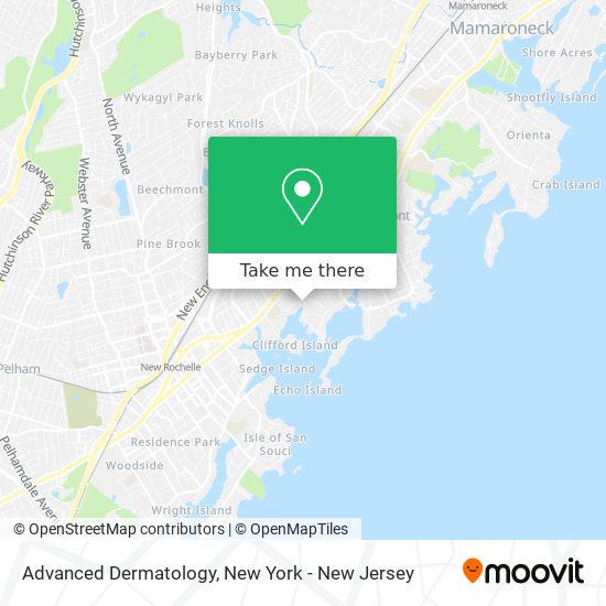 Advanced Dermatology map