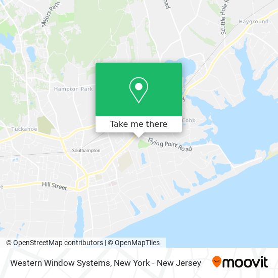 Mapa de Western Window Systems