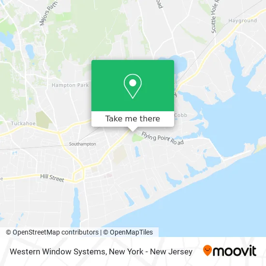 Western Window Systems map
