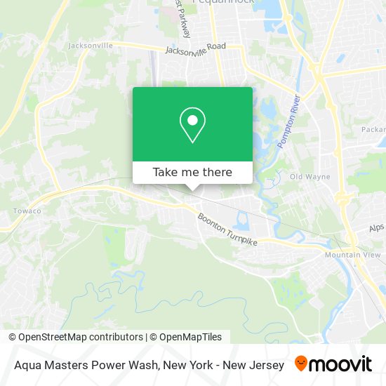 Aqua Masters Power Wash map