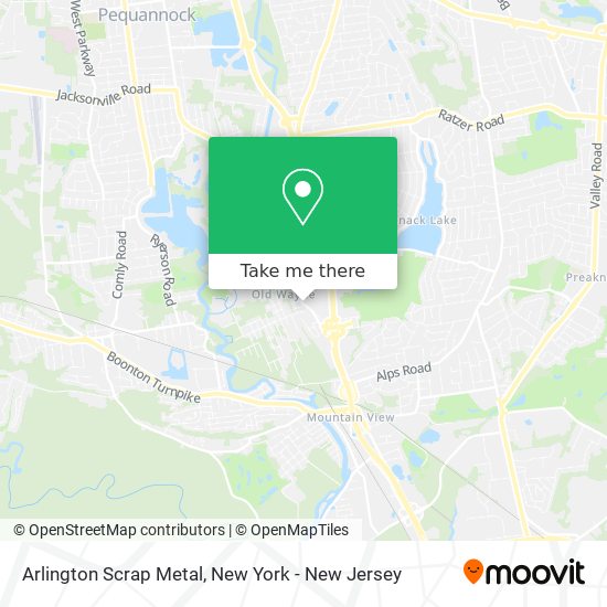 Arlington Scrap Metal map