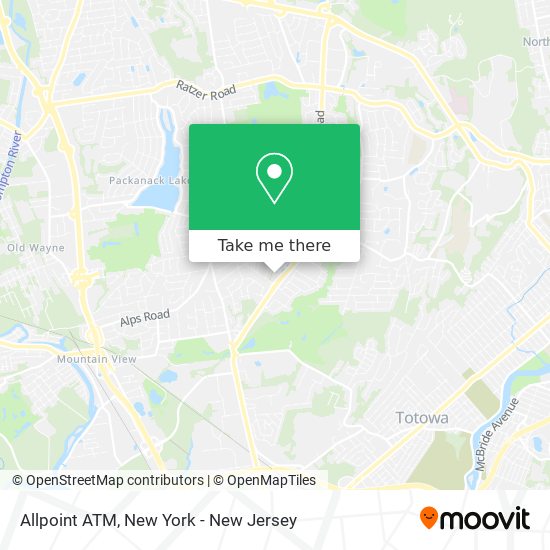 Allpoint ATM map