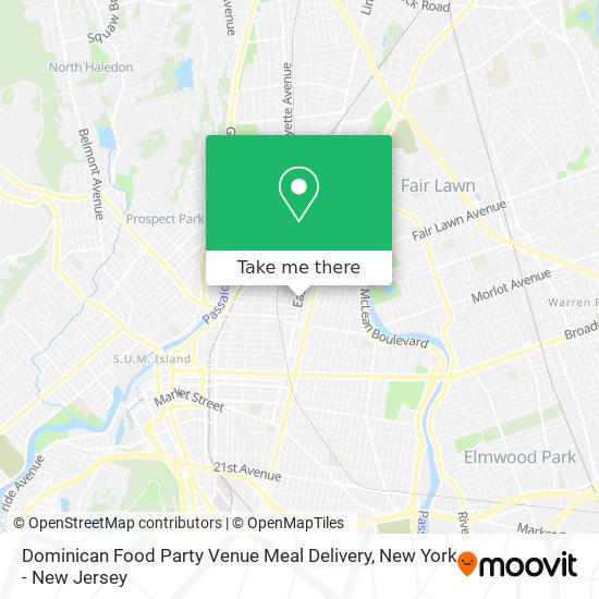 Mapa de Dominican Food Party Venue Meal Delivery