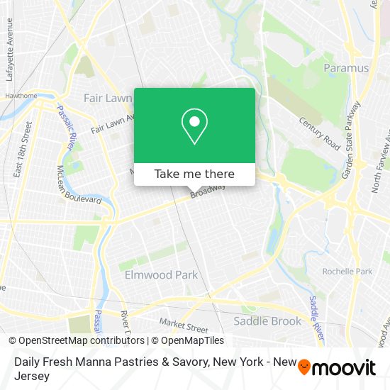 Mapa de Daily Fresh Manna Pastries & Savory