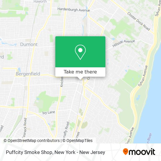 Puffcity Smoke Shop map