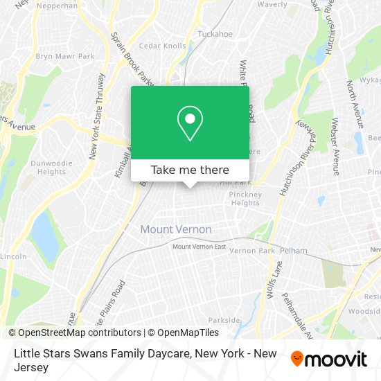 Mapa de Little Stars Swans Family Daycare
