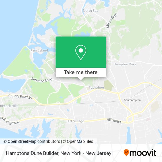 Hamptons Dune Builder map