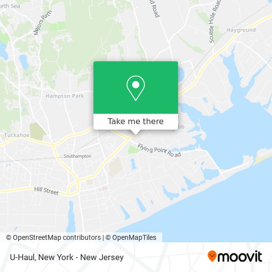 U-Haul map