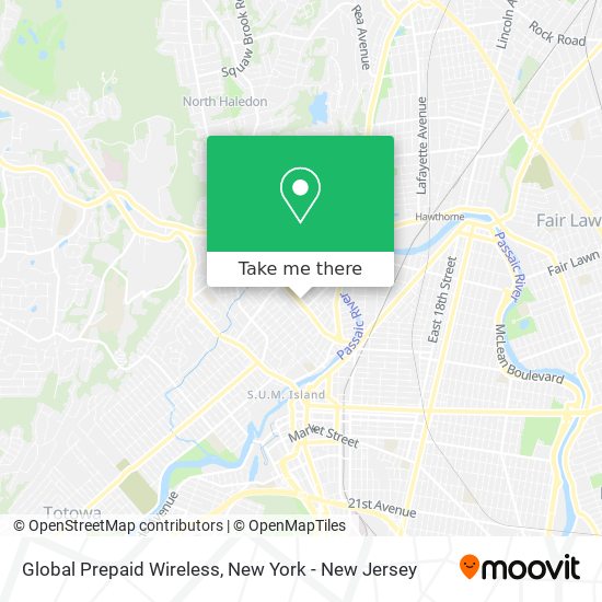 Global Prepaid Wireless map