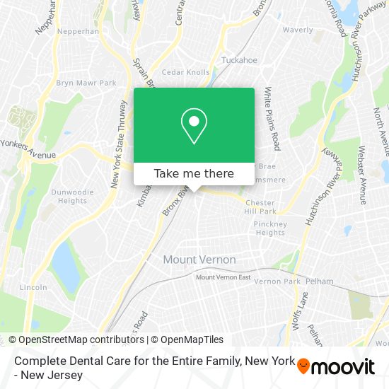 Complete Dental Care for the Entire Family map