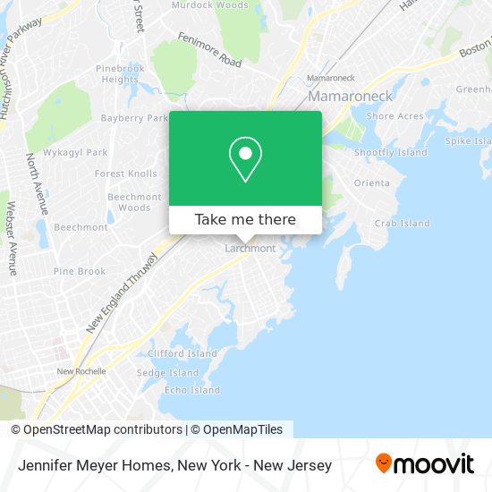 Jennifer Meyer Homes map