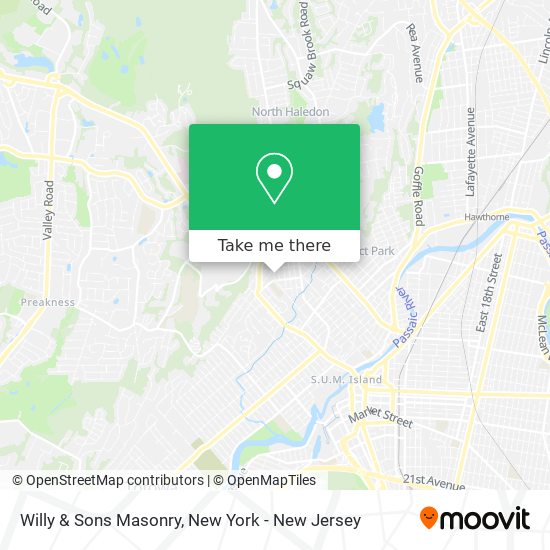 Willy & Sons Masonry map