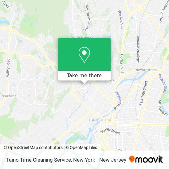 Taino Time Cleaning Service map