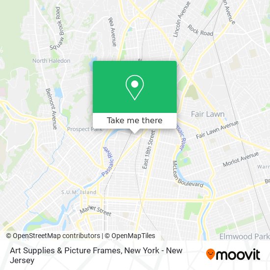 Art Supplies & Picture Frames map