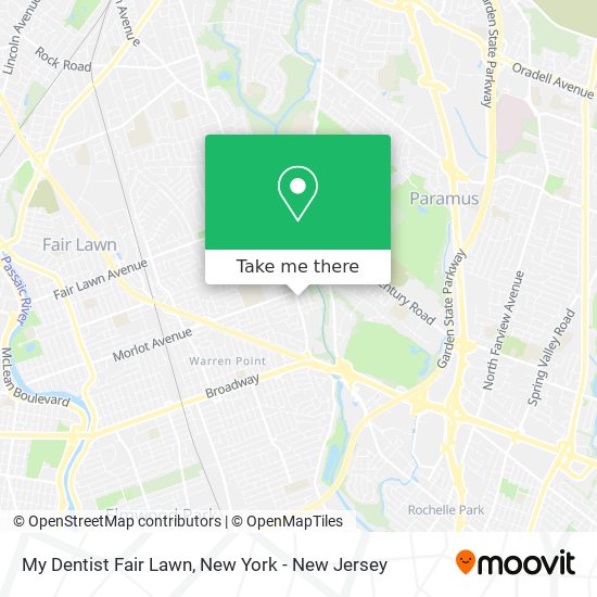 Mapa de My Dentist Fair Lawn
