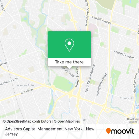 Advisors Capital Management map