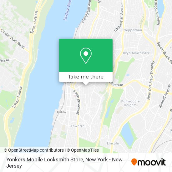 Yonkers Mobile Locksmith Store map