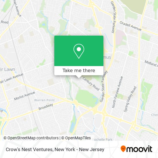 Crow's Nest Ventures map