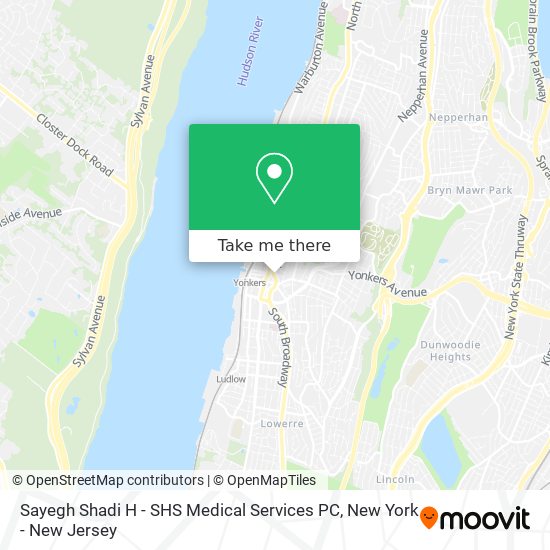 Sayegh Shadi H - SHS Medical Services PC map