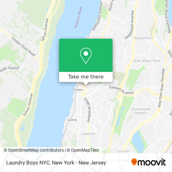 Laundry Boys NYC map