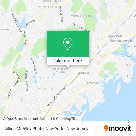 Jillian McAlley Photo map