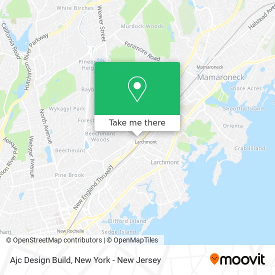 Ajc Design Build map