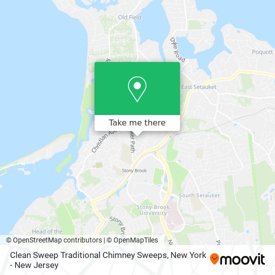 Mapa de Clean Sweep Traditional Chimney Sweeps
