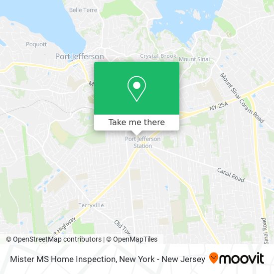 Mister MS Home Inspection map