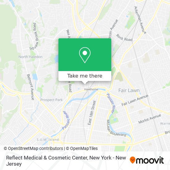 Mapa de Reflect Medical & Cosmetic Center