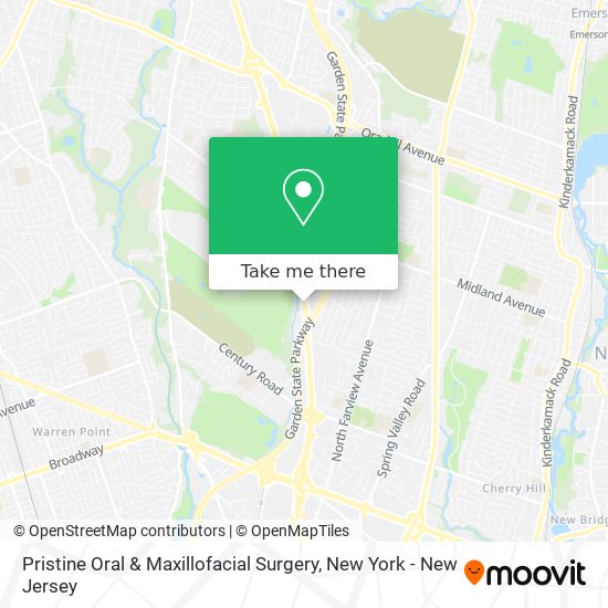 Pristine Oral & Maxillofacial Surgery map