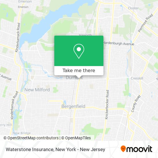 Mapa de Waterstone Insurance