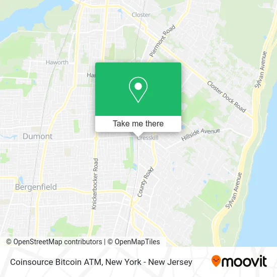 Coinsource Bitcoin ATM map