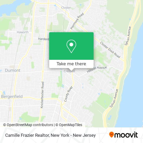 Camille Frazier Realtor map