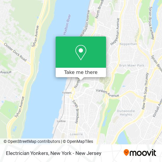 Mapa de Electrician Yonkers