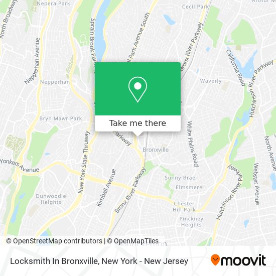 Mapa de Locksmith In Bronxville