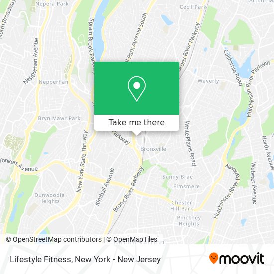 Lifestyle Fitness map