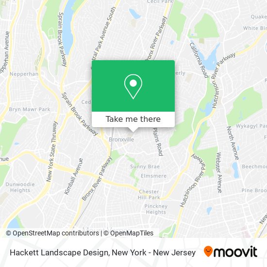 Mapa de Hackett Landscape Design