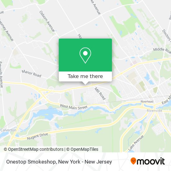 Onestop Smokeshop map