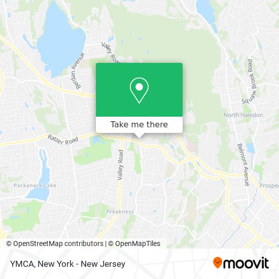 YMCA map