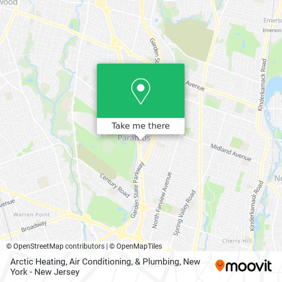 Mapa de Arctic Heating, Air Conditioning, & Plumbing