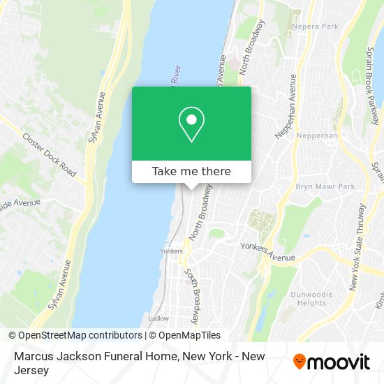 Marcus Jackson Funeral Home map