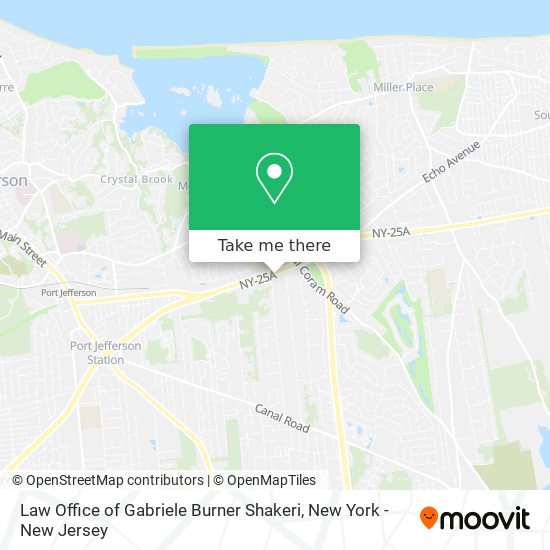 Mapa de Law Office of Gabriele Burner Shakeri