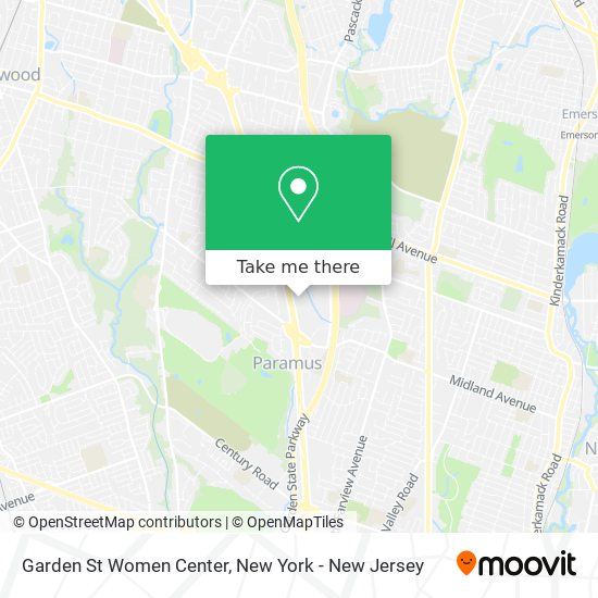 Mapa de Garden St Women Center