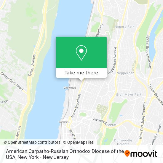 Mapa de American Carpatho-Russian Orthodox Diocese of the USA