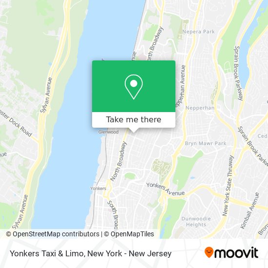 Yonkers Taxi & Limo map