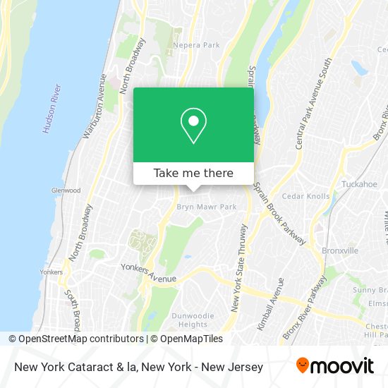 Mapa de New York Cataract & la