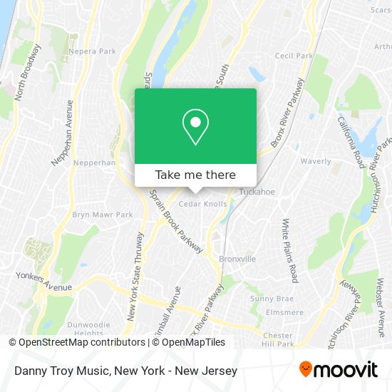 Danny Troy Music map